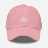 Taiyaki Waffle Fish Icon Embroidered Unisex Baseball Cap - BUCKET POPCORN