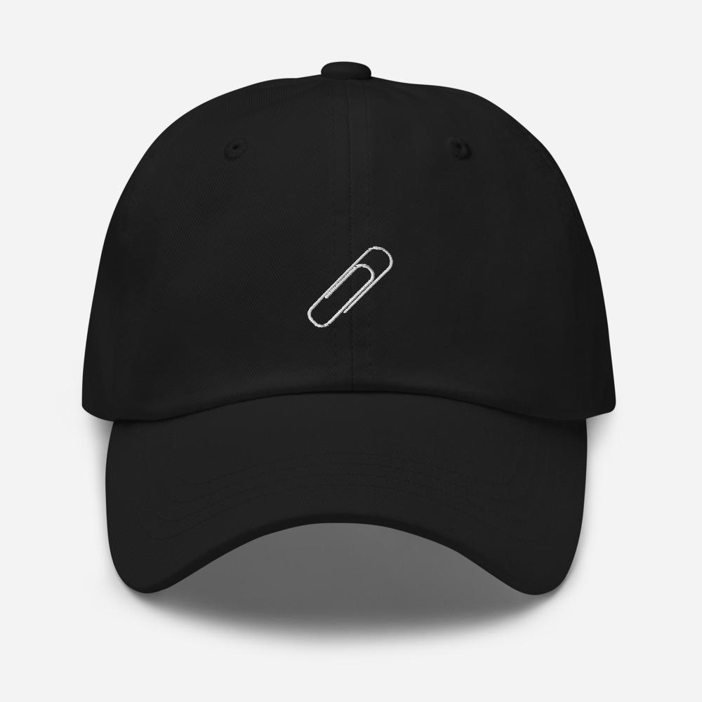 Cute Paper Clip Embroidered Unisex Baseball Cap - BUCKET POPCORN