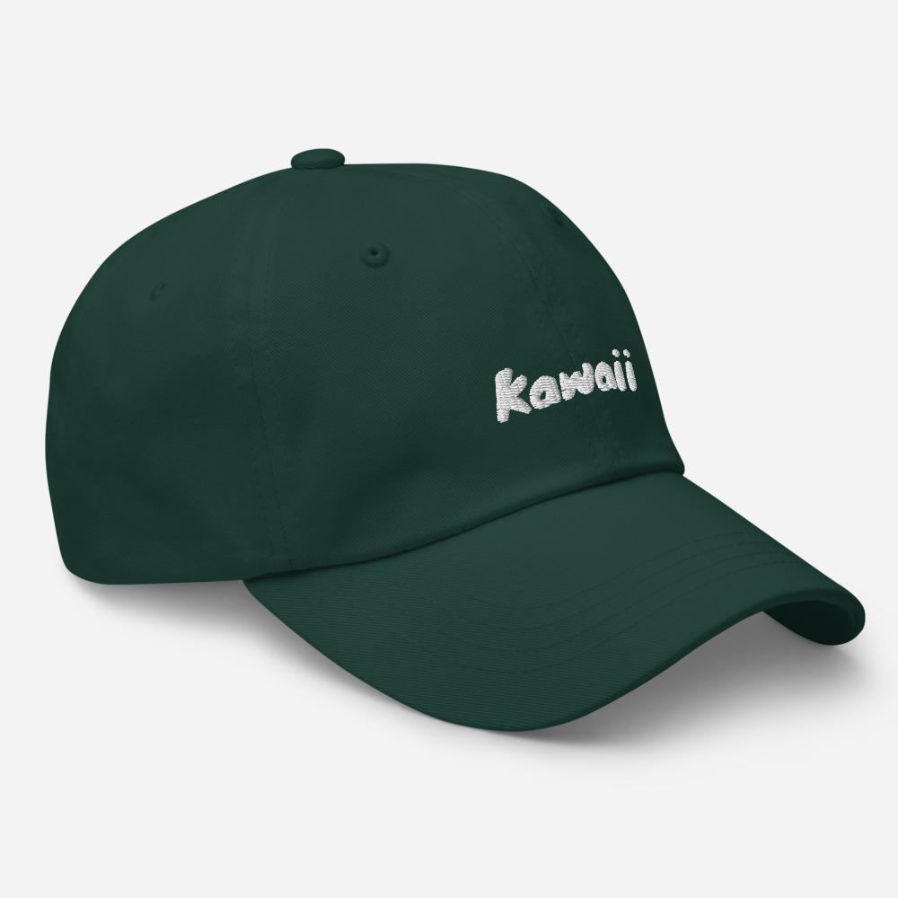 Kawaii Japanese Word Embroidered Unisex Baseball Cap - BUCKET POPCORN