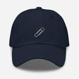 Cute Paper Clip Embroidered Unisex Baseball Cap - BUCKET POPCORN