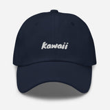 Kawaii Japanese Word Embroidered Unisex Baseball Cap - BUCKET POPCORN