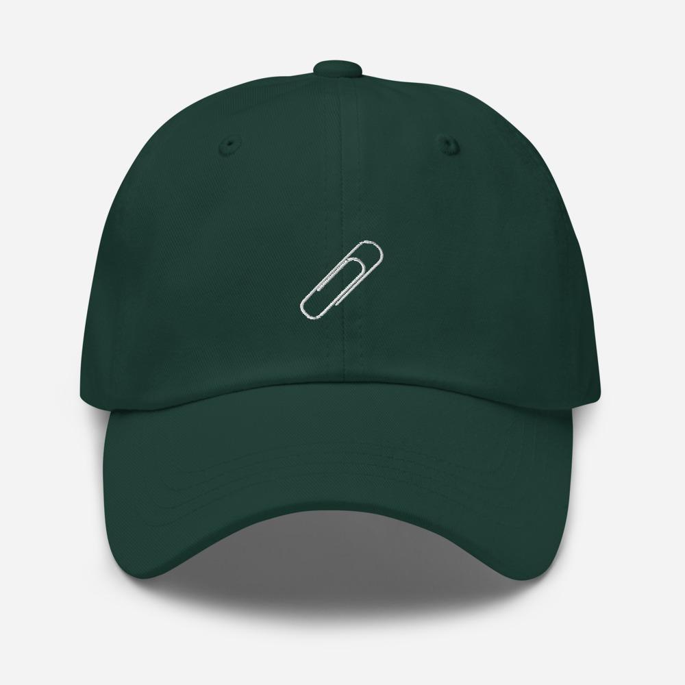 Cute Paper Clip Embroidered Unisex Baseball Cap - BUCKET POPCORN