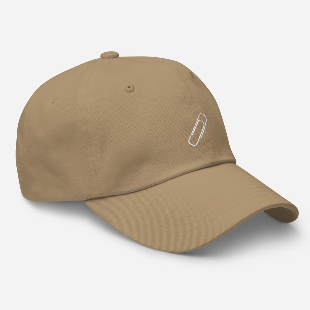Cute Paper Clip Embroidered Unisex Baseball Cap - BUCKET POPCORN
