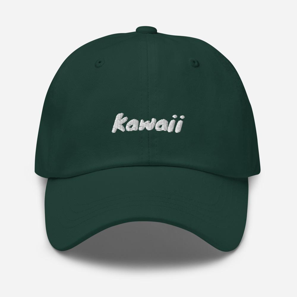 Kawaii Japanese Word Embroidered Unisex Baseball Cap - BUCKET POPCORN