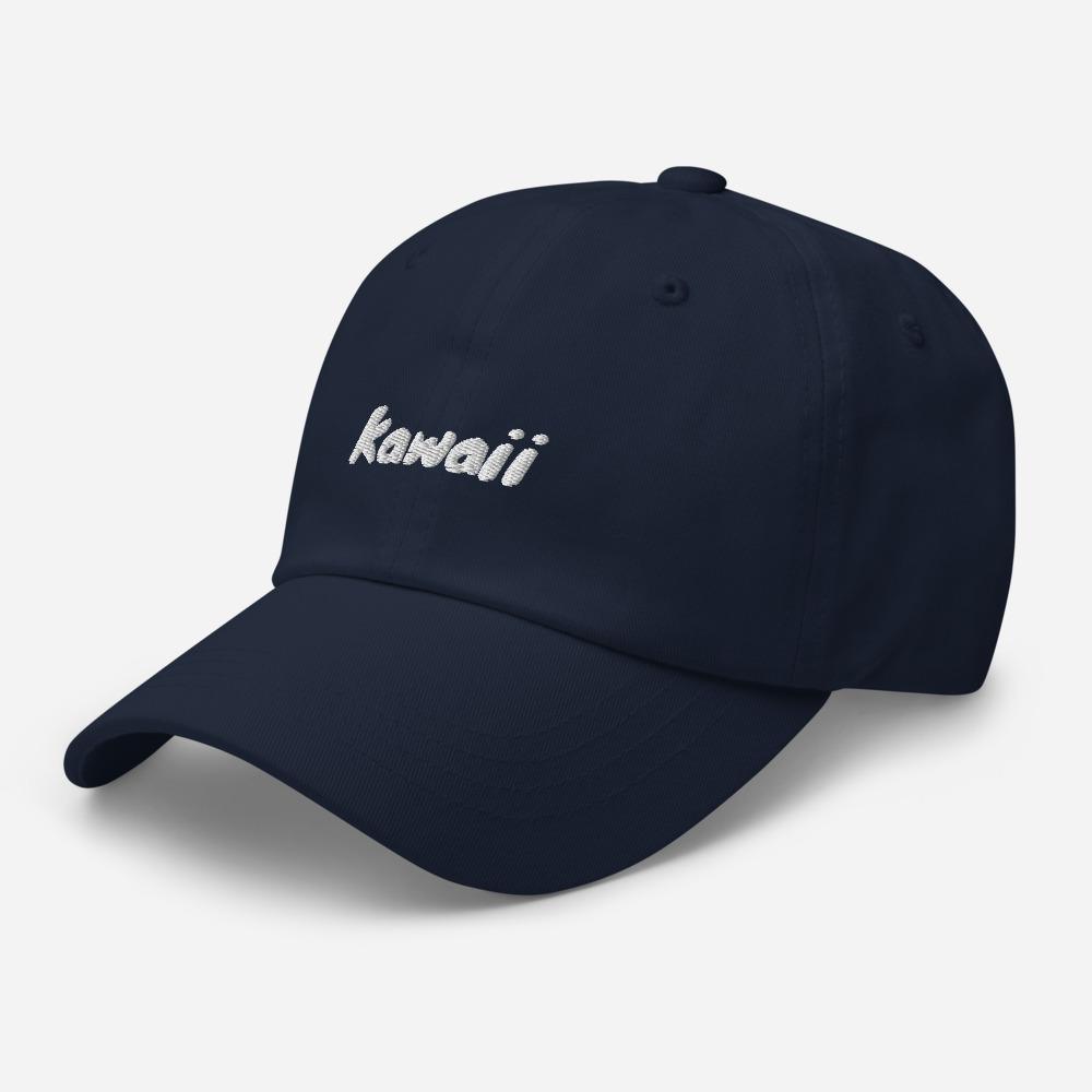 Kawaii Japanese Word Embroidered Unisex Baseball Cap - BUCKET POPCORN
