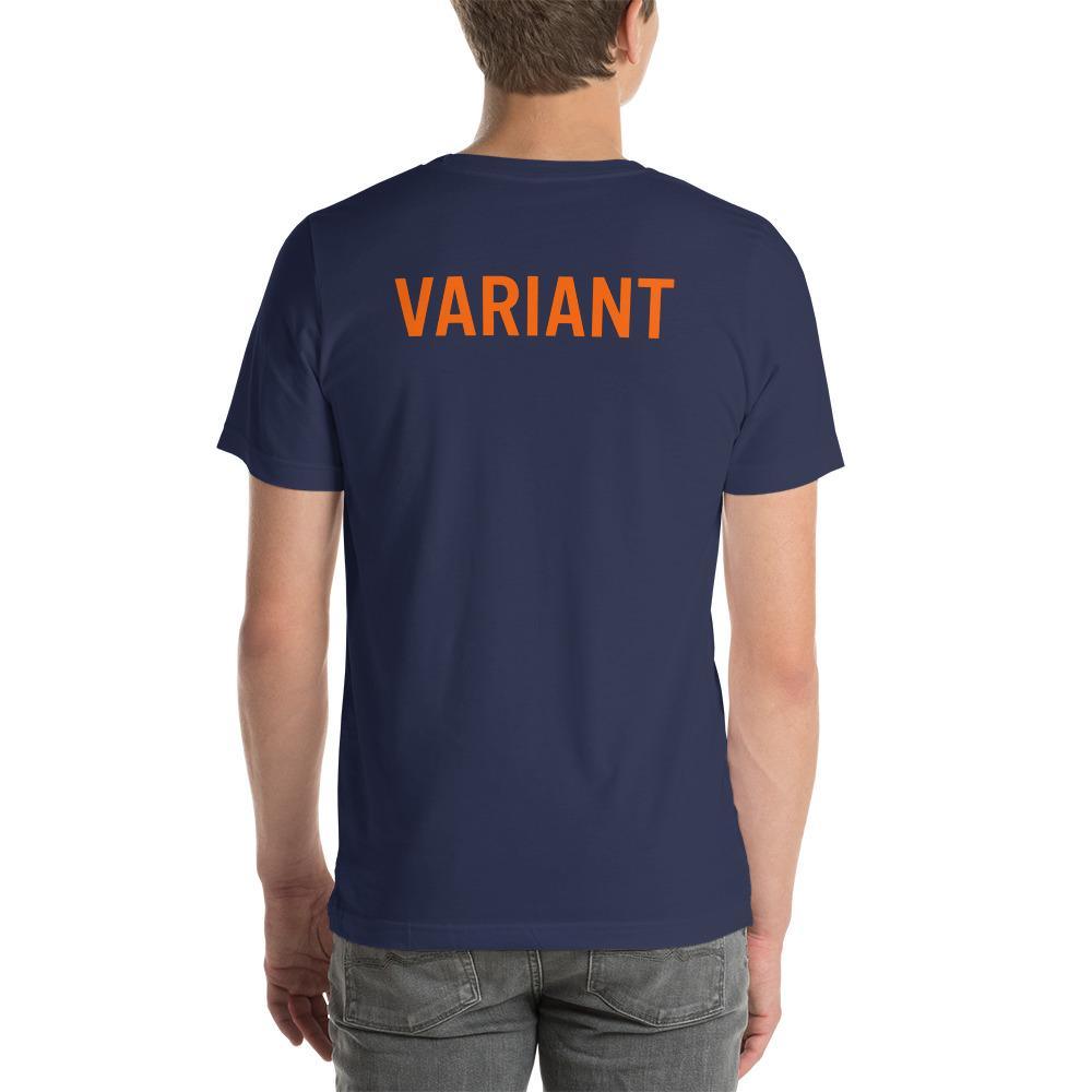 Variant Printed Short-Sleeve Unisex T-Shirt - BUCKET POPCORN