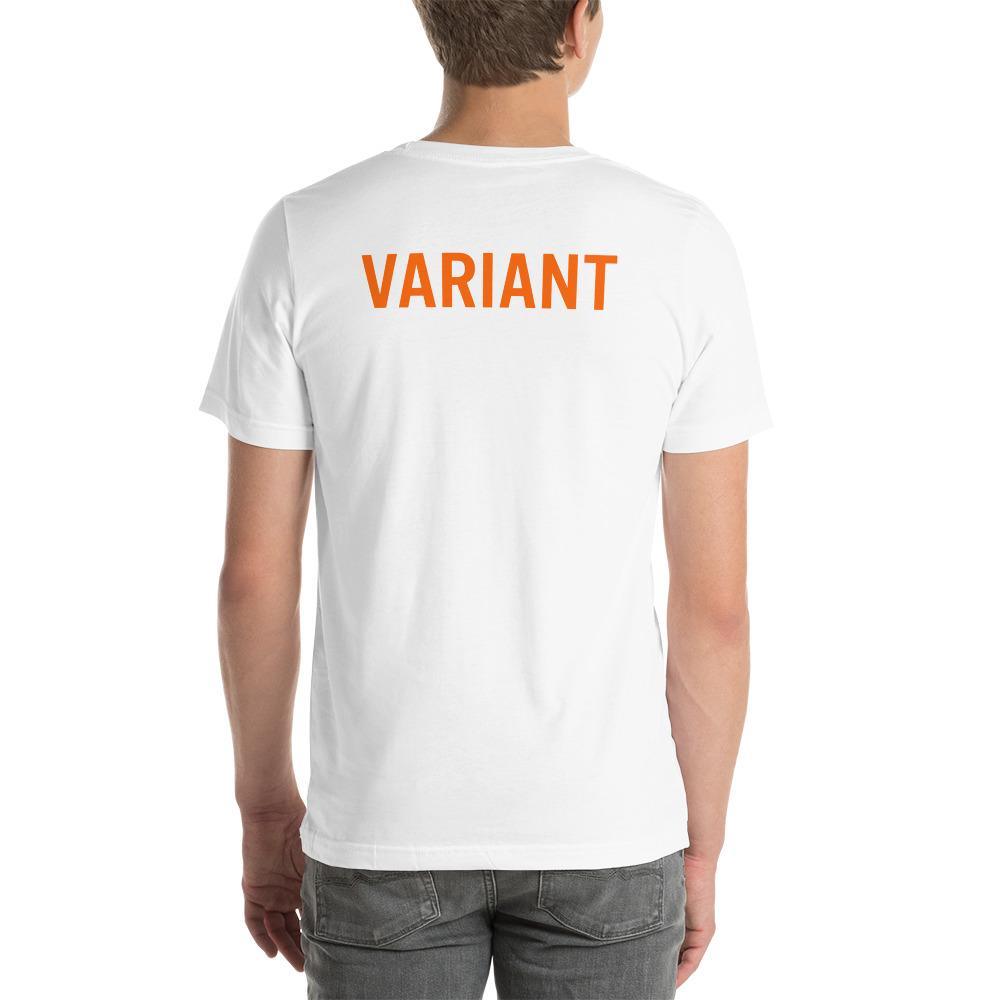 Variant Printed Short-Sleeve Unisex T-Shirt - BUCKET POPCORN
