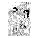The Official Bob's Burgers Coloring Book