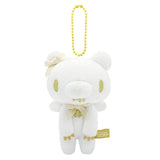 Gloomy Angel Plush Keychain (White)