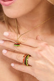 Hot Grill Summer 'Bun In A Million' Hamburger Pendant