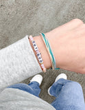 But God Letter Bracelet