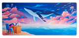 Sea Dreams Desk Mat