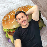 Burger Pillow - All About Vibe