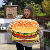 Burger Pillow - All About Vibe