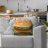 Burger Pillow - All About Vibe