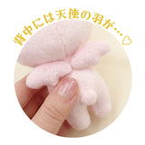 Gloomy Angel Plush Keychain (White)