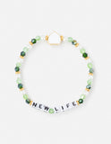 New Life Letter Bracelet