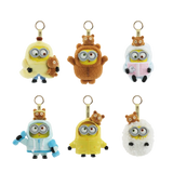 Minions BOB & TIM Best Buddies Forever Vinyl Plush Keychain Blind Box