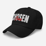 Chosen One - 3D Puff Embroidered Baseball Cap - Unisex Cotton Twill Dad Hat - semi front view