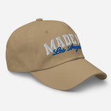 Made in Los Angeles - Unisex Embroidered Baseball Cap-khaki-semi front view