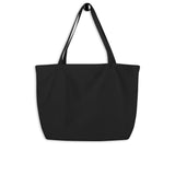 California Anime Research Club Fun Graphic Large Tote Bag-Black