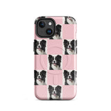 MagSafe® tough case for iPhone®-Customized Cute Checker All Over Print iPhone Case With Your Own Photos