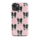 MagSafe® tough case for iPhone®-Customized Cute Checker All Over Print iPhone Case With Your Own Photos