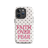 Faith Over Fear-Polka Dots-MagSafe® Tough Phone Case for iPhone®