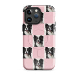 MagSafe® tough case for iPhone®-Customized Cute Checker All Over Print iPhone Case With Your Own Photos