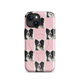 MagSafe® tough case for iPhone®-Customized Cute Checker All Over Print iPhone Case With Your Own Photos