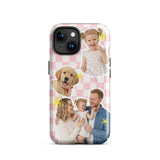 Custom Photo Checker iPhone Case - Personalized MagSafe Tough Cover