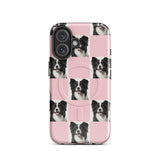 MagSafe® tough case for iPhone®-Customized Cute Checker All Over Print iPhone Case With Your Own Photos