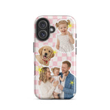 Custom Photo Checker iPhone Case - Personalized MagSafe Tough Cover