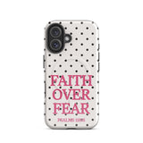 Faith Over Fear-Polka Dots-MagSafe® Tough Phone Case for iPhone®