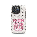 Faith Over Fear-Polka Dots-MagSafe® Tough Phone Case for iPhone®
