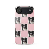 MagSafe® tough case for iPhone®-Customized Cute Checker All Over Print iPhone Case With Your Own Photos