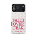 Faith Over Fear-Polka Dots-MagSafe® Tough Phone Case for iPhone®