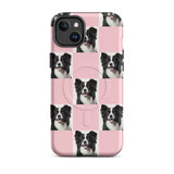 MagSafe® tough case for iPhone®-Customized Cute Checker All Over Print iPhone Case With Your Own Photos
