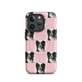 MagSafe® tough case for iPhone®-Customized Cute Checker All Over Print iPhone Case With Your Own Photos
