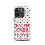 Faith Over Fear-Polka Dots-MagSafe® Tough Phone Case for iPhone®
