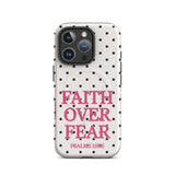 Faith Over Fear-Polka Dots-MagSafe® Tough Phone Case for iPhone®