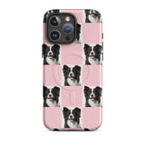 MagSafe® tough case for iPhone®-Customized Cute Checker All Over Print iPhone Case With Your Own Photos