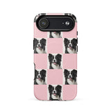 MagSafe® tough case for iPhone®-Customized Cute Checker All Over Print iPhone Case With Your Own Photos