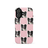 MagSafe® tough case for iPhone®-Customized Cute Checker All Over Print iPhone Case With Your Own Photos
