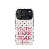 Faith Over Fear-Polka Dots-MagSafe® Tough Phone Case for iPhone®