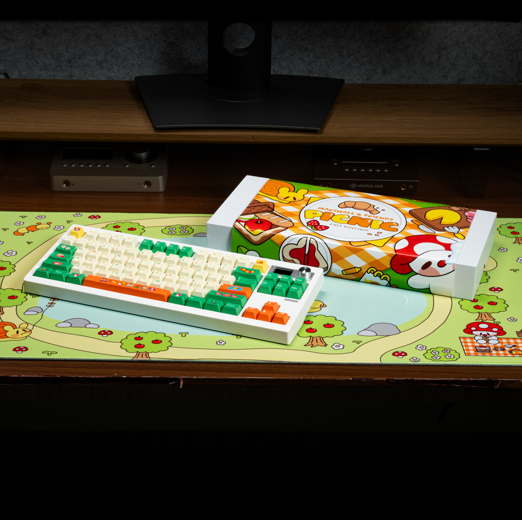 Mardeluna Picnic PBT Keycaps – BUCKET POPCORN