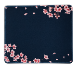 Navy Blossom Desk Mat
