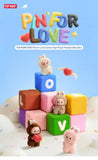 [Pop Mart] Official THE MONSTERS Pin for Love Series-Vinyl Plush Pendant Blind Box (A-M)
