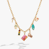 Road Trip Multi-Charm Necklace