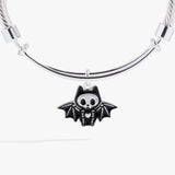 Bat Skeleton Bangle Bracelet